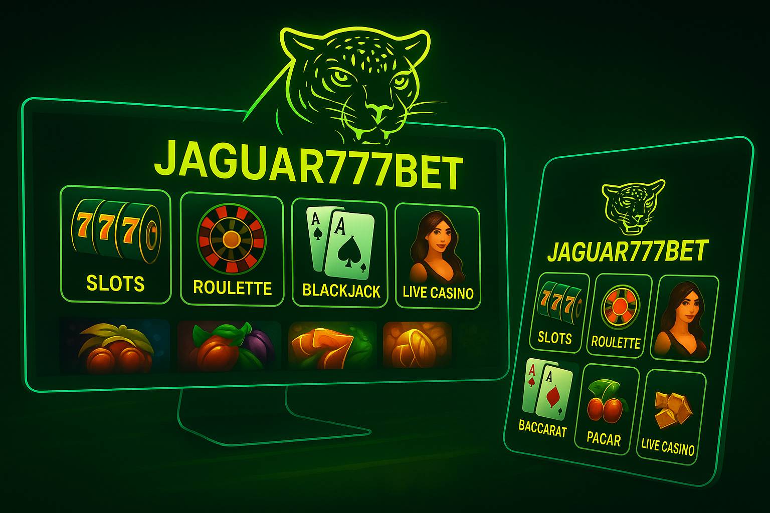 Jogos de cassino online inovadores e emocionantes na JAGUAR777BET