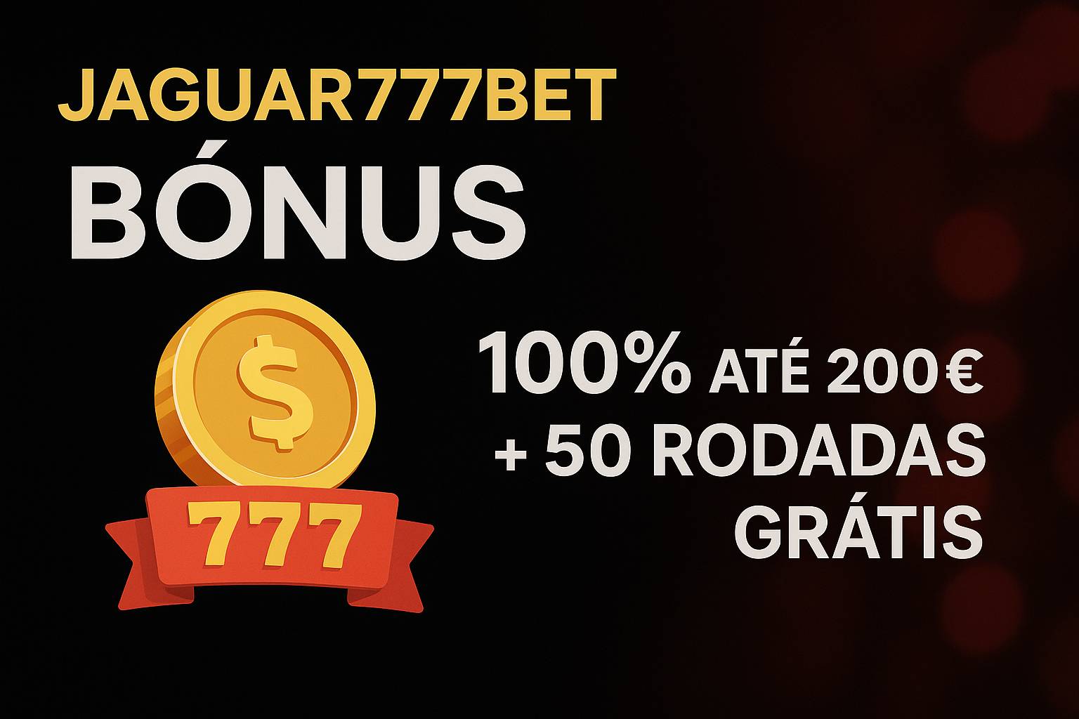 O bônus promocional JAGUAR777BET é uma ótima maneira de começar sua aventura