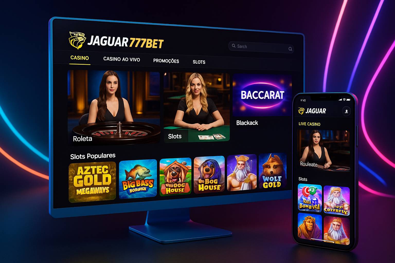 O JAGUAR777BET Live Casino lança promoções regularmente