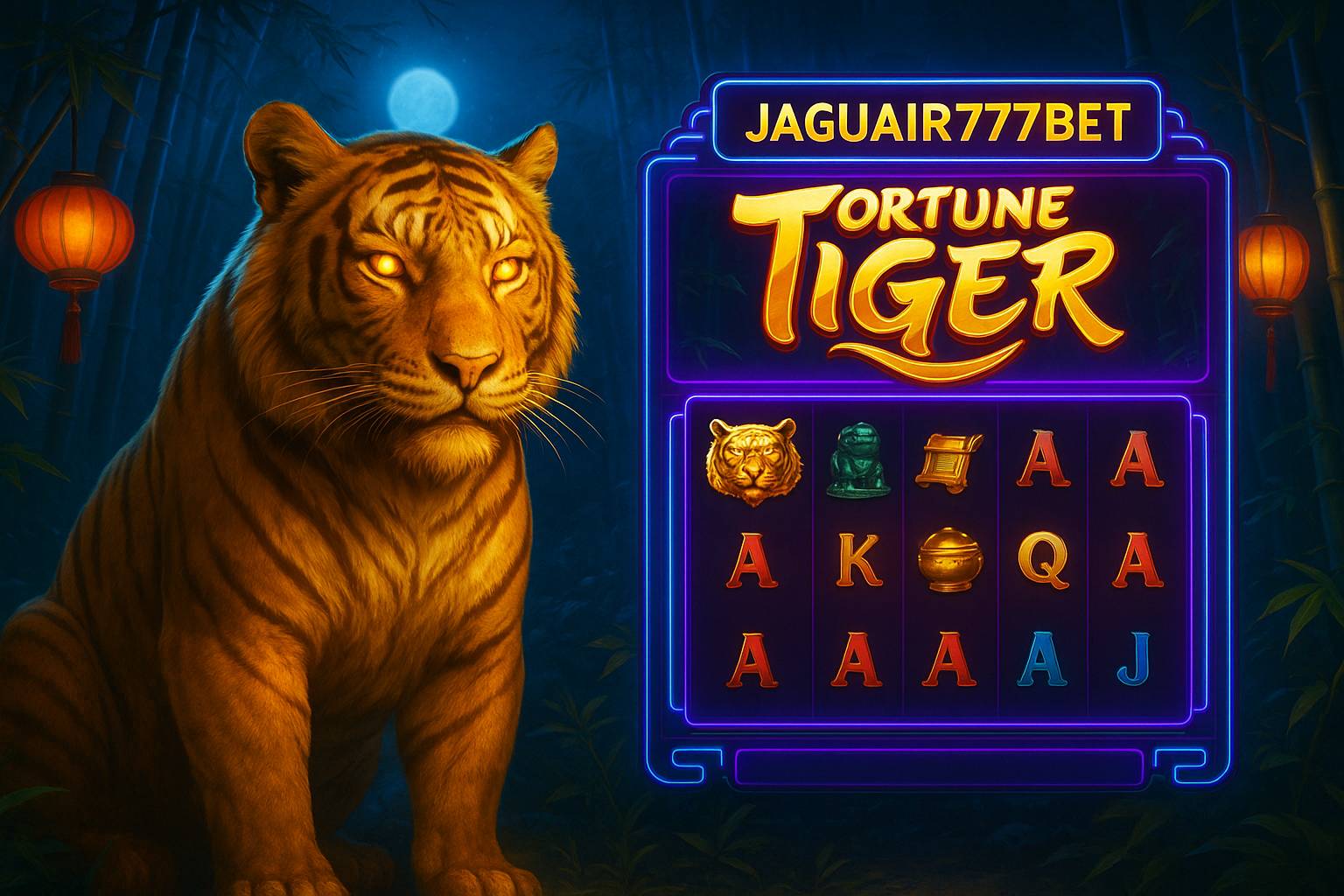 Fortune Tiger é um jogo imperdível no JAGUAR777BET Casino