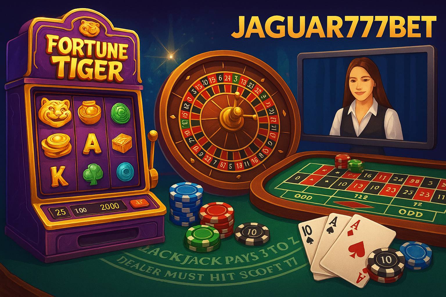 Jogos de cassino online JAGUAR777BET